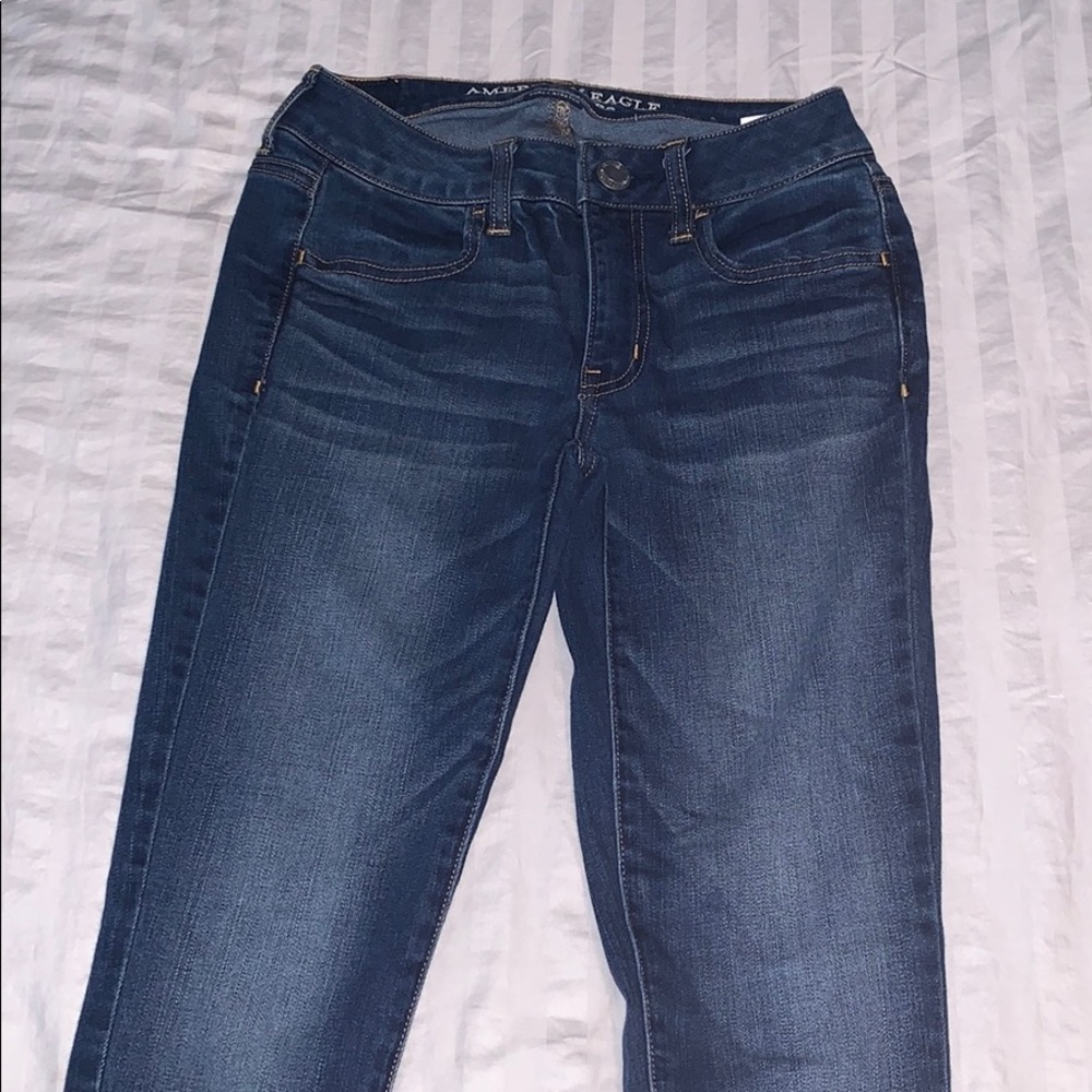 America Eagle Super Stretch Skinny Jeans